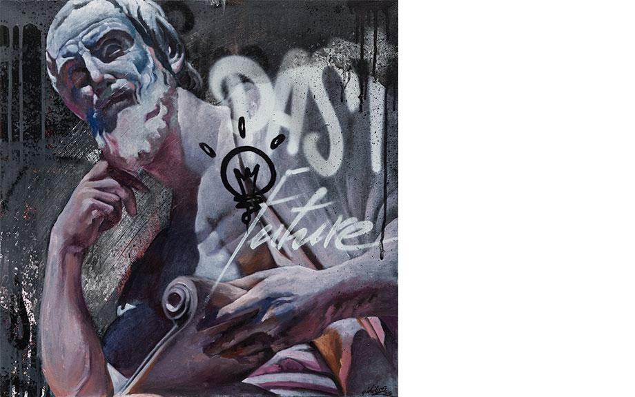 Limited edition Solo Exhibition piece by PichiAvo available at Underdogs