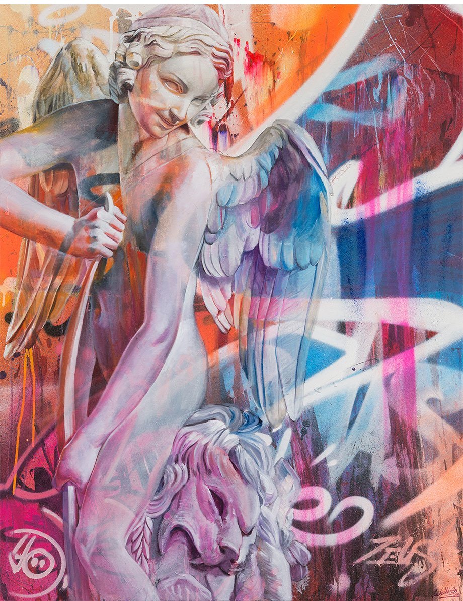 Solo Exhibition print by PichiAvo on sale at Underdogs gallery