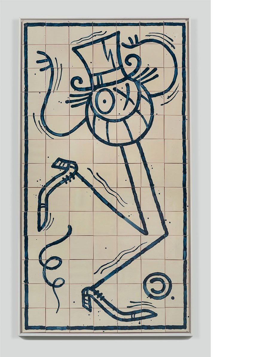 Collectible Andre Solo Show art piece by André Saraiva, sold via Underdogs