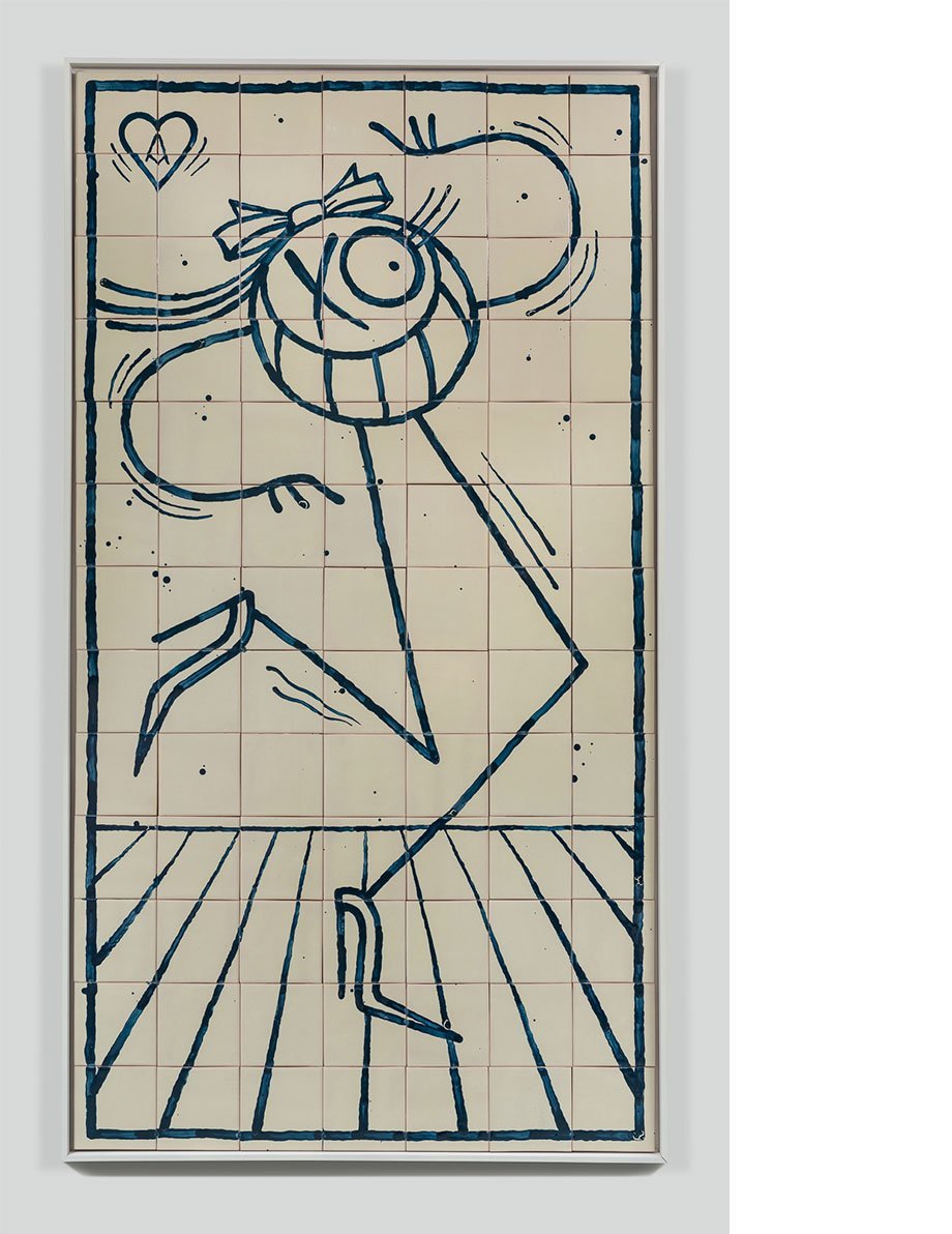 Collectible Andre Solo Show art piece by André Saraiva, sold via Underdogs
