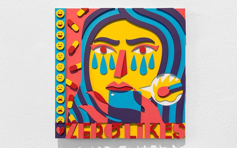 Collectible Solo Show art piece by AkaCorleone, sold via Underdogs