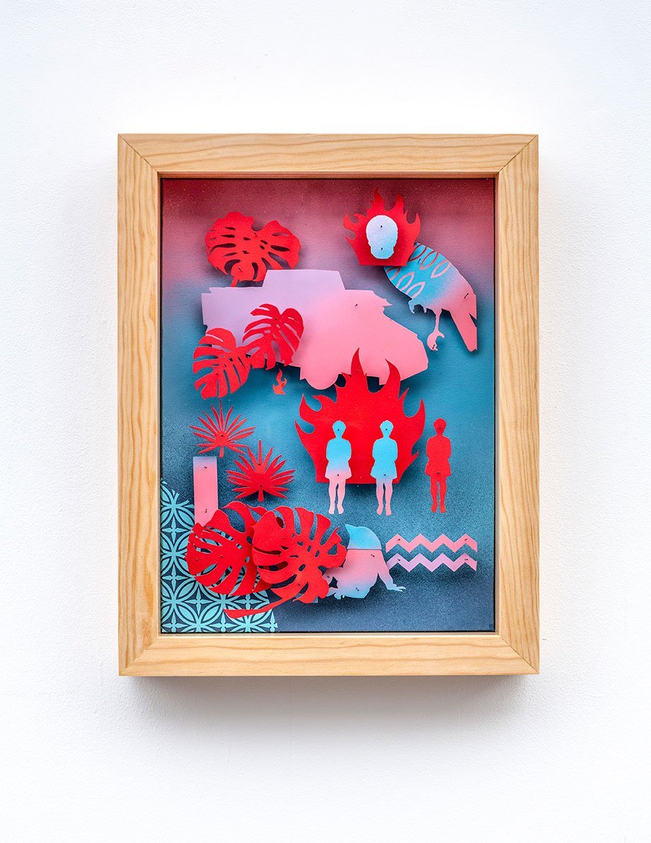 Cassio Solo Show print by Cássio Markowski on sale at Underdogs gallery