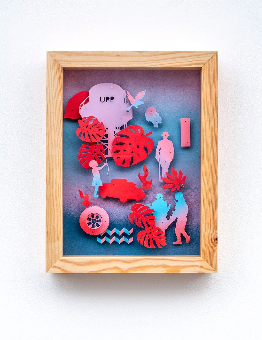 Cassio Solo Show print by Cássio Markowski on sale at Underdogs gallery