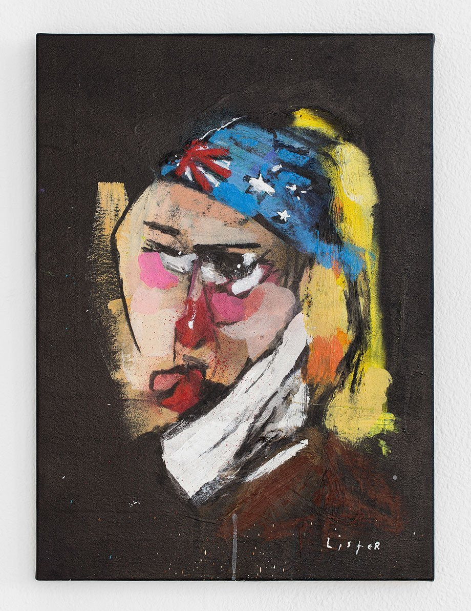 From The World Made In Lisboa Group Show print by Anthony Lister on sale at Underdogs gallery
