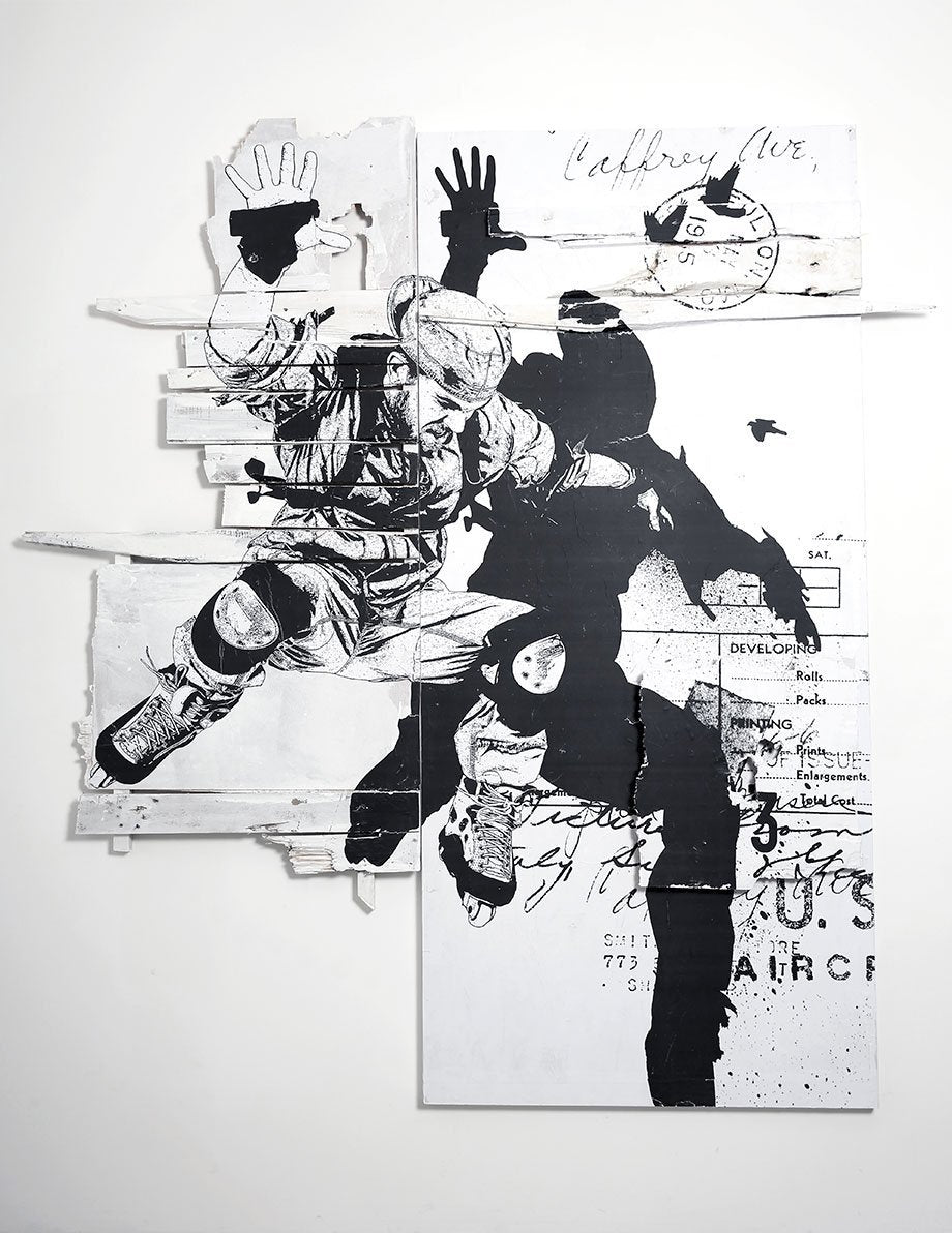Buy the From The World Made In Lisboa Group Show artwork by WK Interact now at Underdogs