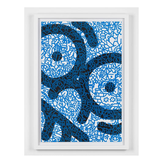 Solo Exhibition print by FUZI on sale at Underdogs gallery