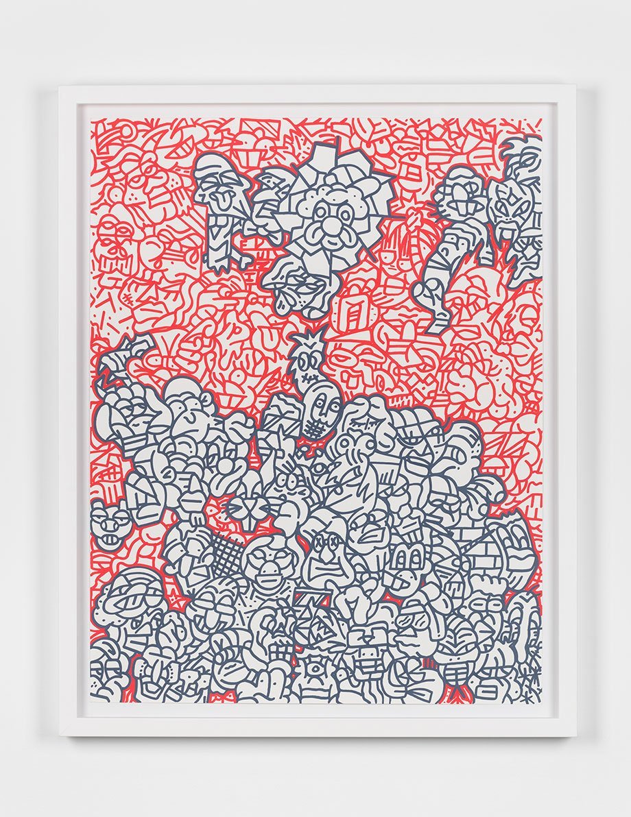 Limited edition Solo Exhibition piece by FUZI available at Underdogs