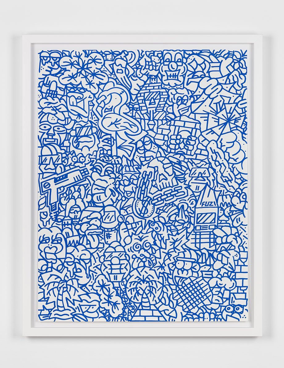 Collectible Solo Exhibition art piece by FUZI, sold via Underdogs