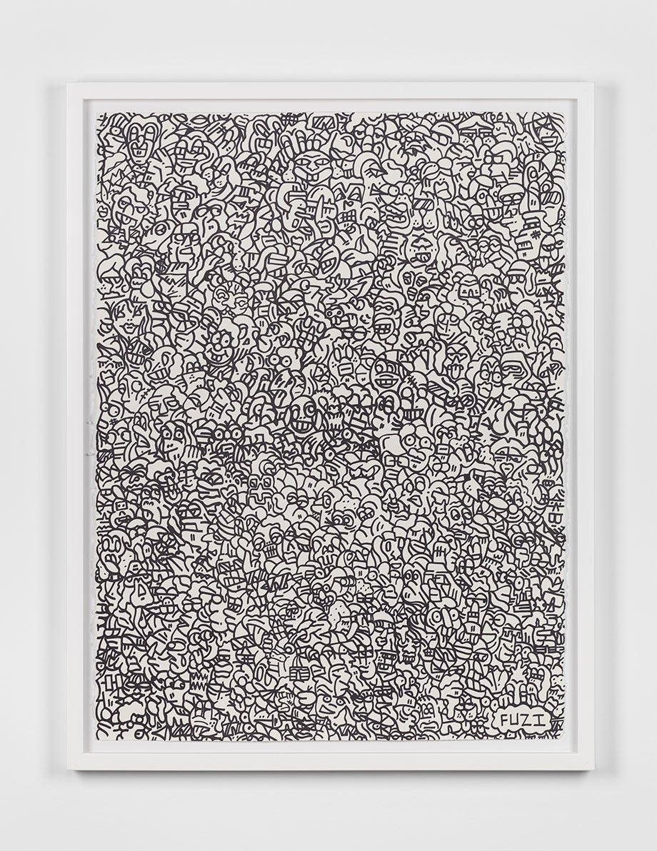 Buy the Solo Exhibition artwork by FUZI now at Underdogs