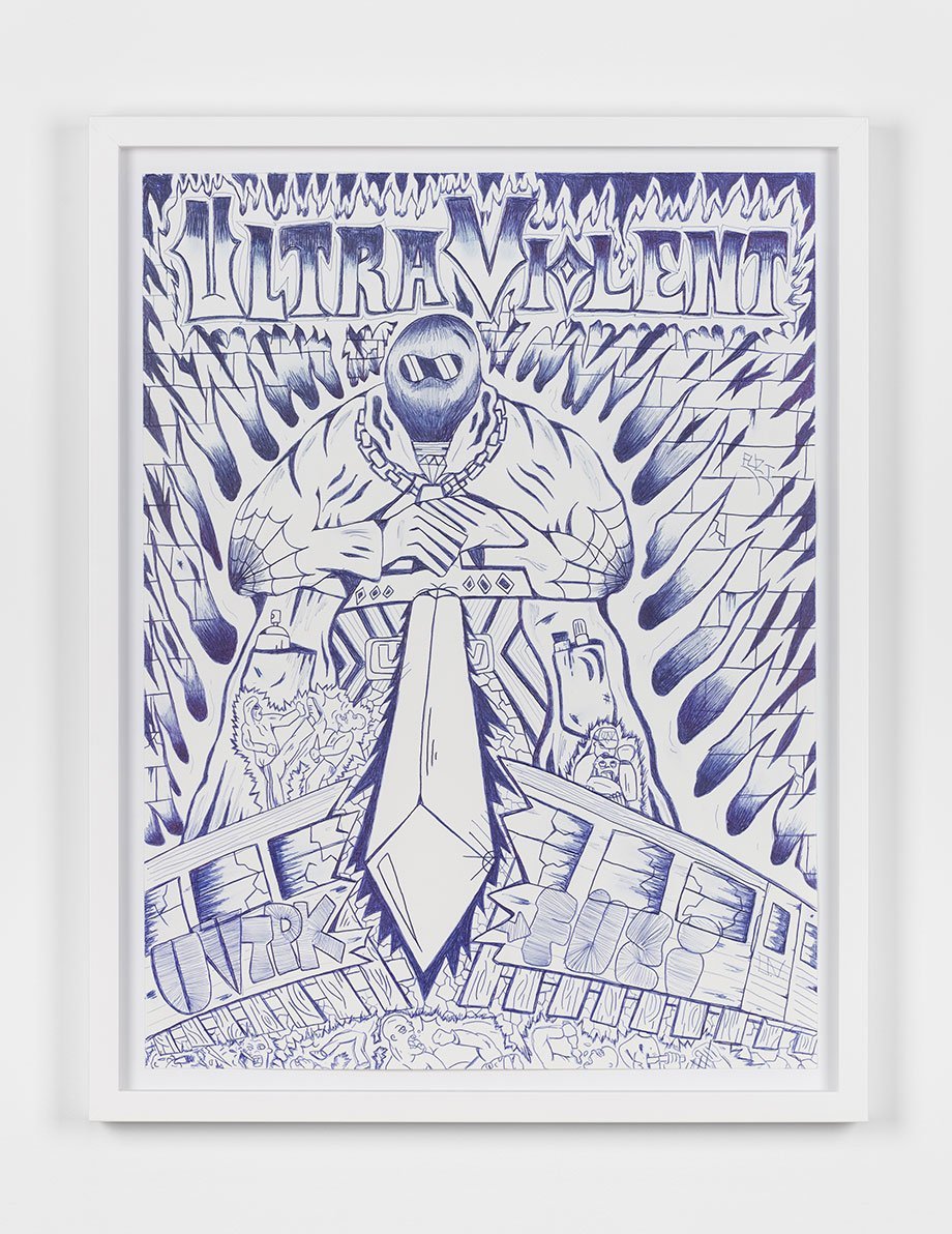 Limited edition Solo Exhibition piece by FUZI available at Underdogs