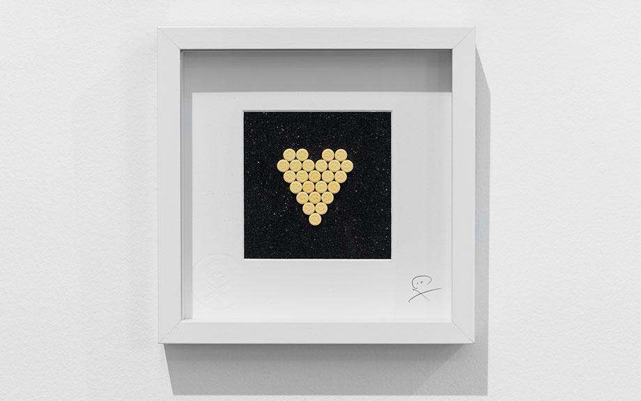 Love Heart Smiley – Black