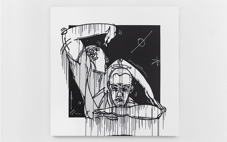 Buy the Balburdia Group Show artwork by Sosek now at Underdogs