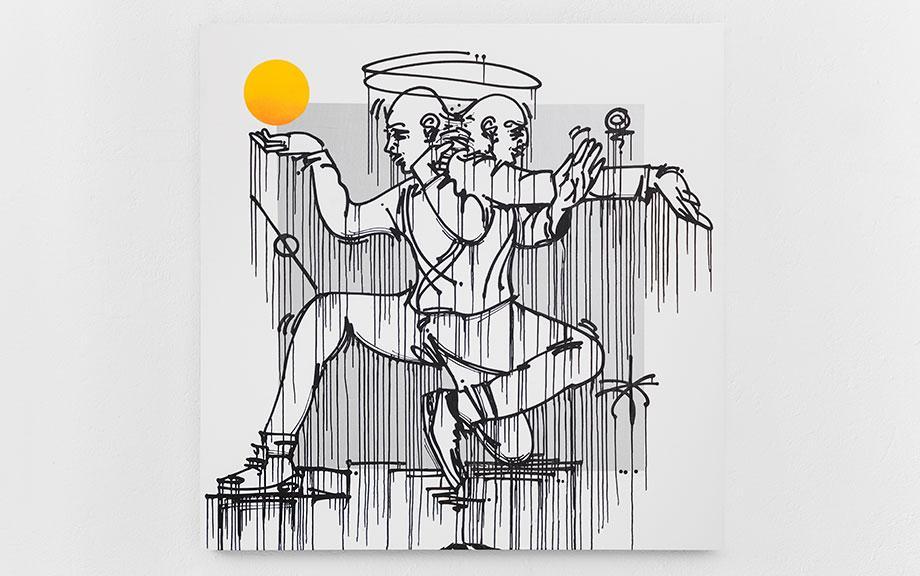 Limited edition Balburdia Group Show piece by Sosek available at Underdogs