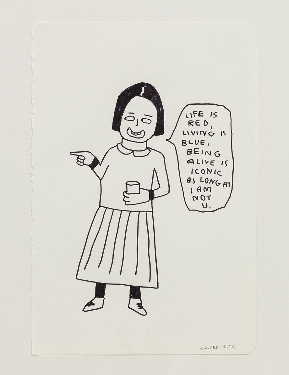 From Lisboa To The World Group Show print by Wasted Rita on sale at Underdogs gallery