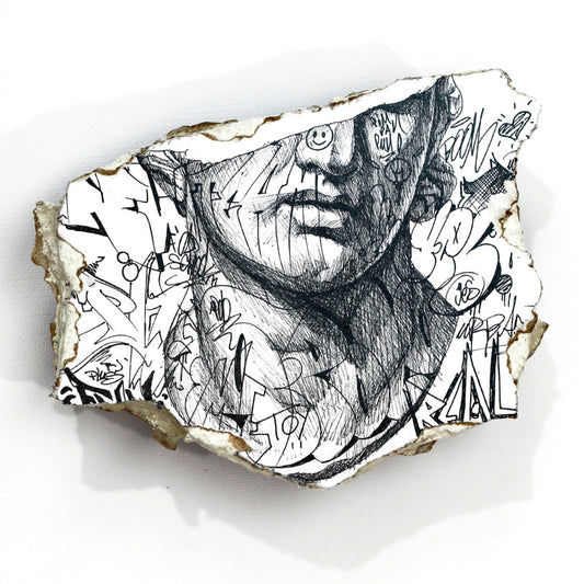 Limited edition Untitled Colossal Head Of A Youth Diaspasis piece by PichiAvo available at Underdogs