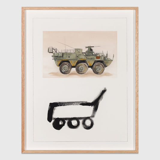 Limited edition Deconstruir La Guerra piece by Escif available at Underdogs