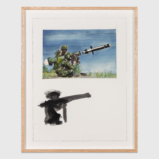 Deconstruir La Guerra print by Escif on sale at Underdogs gallery