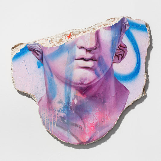 Limited edition Colossal Head Of A Youth Diaspasis piece by PichiAvo available at Underdogs
