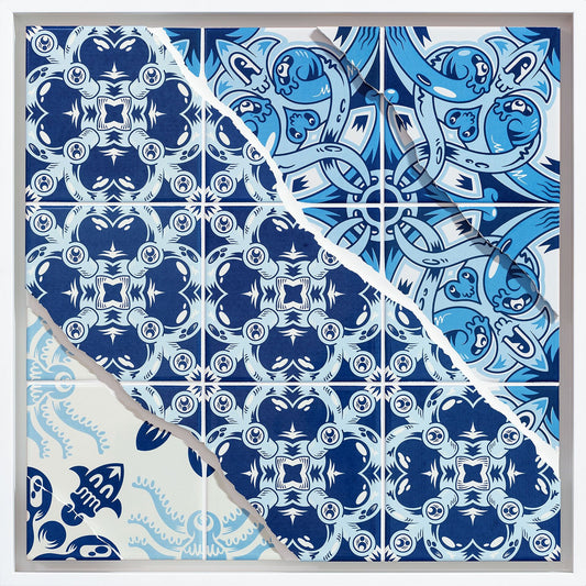 Crevasse print by Add Fuel on sale at Underdogs gallery