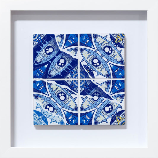 Collectible Az02 Redux art piece by Add Fuel, sold via Underdogs