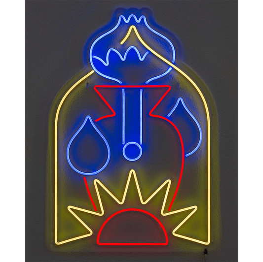 Collectible Flowers Bloom From Darkness art piece by AkaCorleone, sold via Underdogs