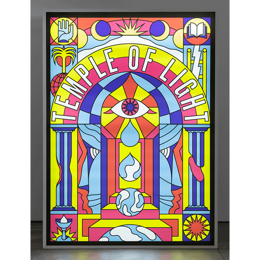 Collectible The Temple Is Alive art piece by AkaCorleone, sold via Underdogs