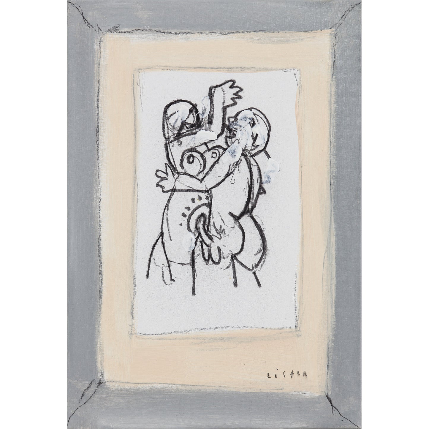 Collectible Solo Show art piece by Anthony Lister, sold via Underdogs