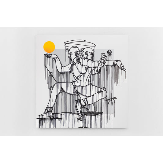 Balburdia Group Show print by Sosek on sale at Underdogs gallery