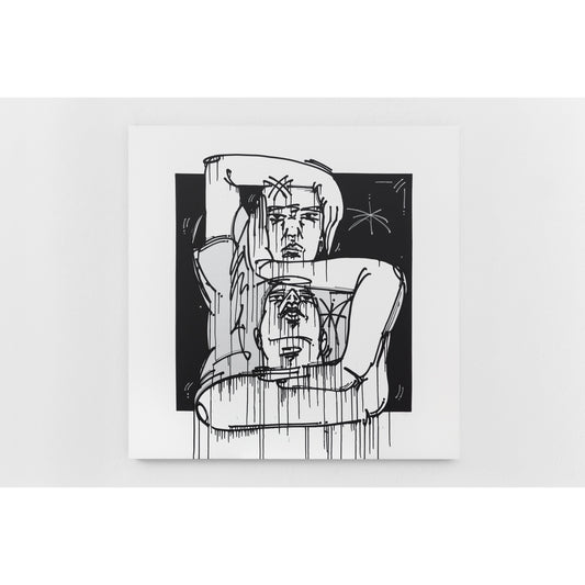 Balburdia Group Show print by Thiago Nevs on sale at Underdogs gallery