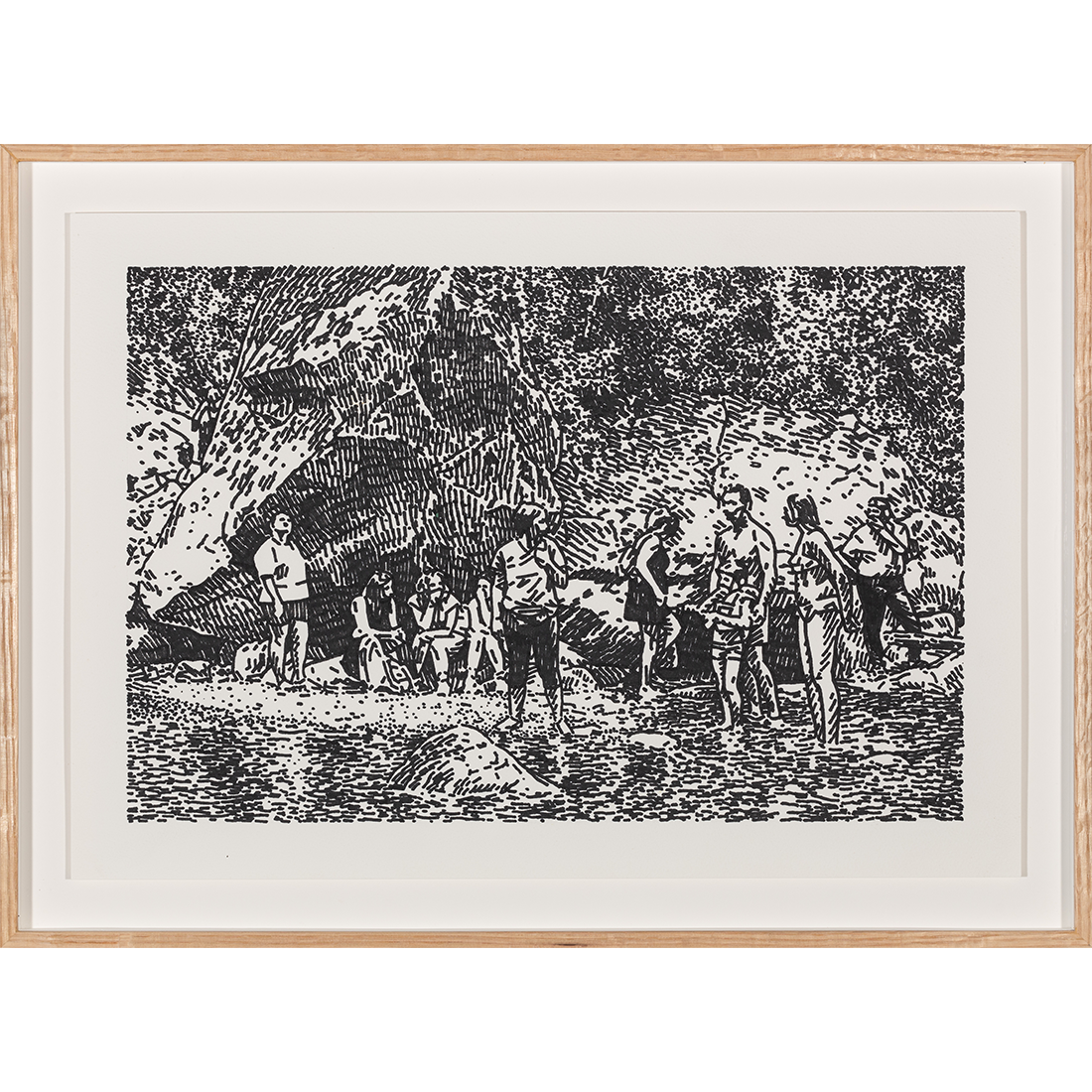 Raissa print by Dimitris Trimintzios aka Taxis on sale at Underdogs gallery