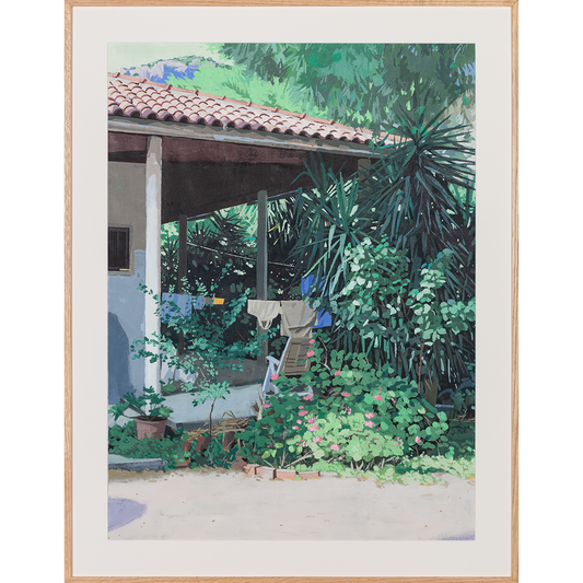 Pyrrha print by Dimitris Trimintzios aka Taxis on sale at Underdogs gallery