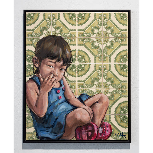 Limited edition Solo Show piece by Ernest Zacharevic available at Underdogs