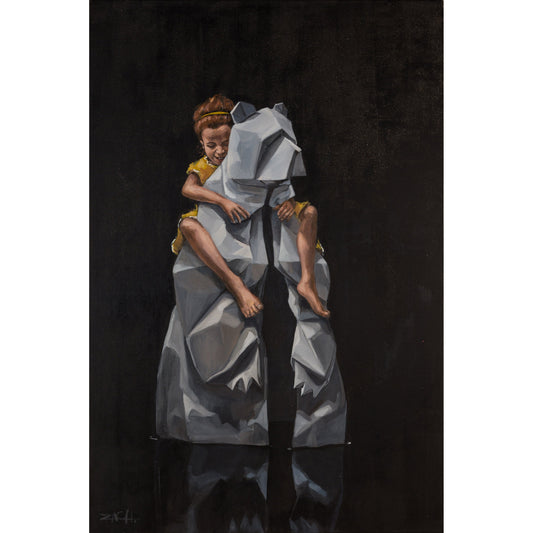 Buy the Solo Show artwork by Ernest Zacharevic now at Underdogs