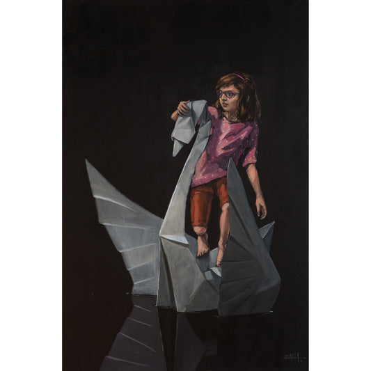 Solo Show print by Ernest Zacharevic on sale at Underdogs gallery