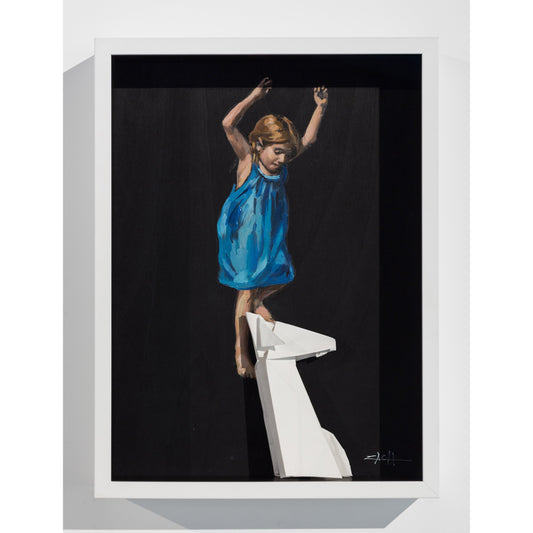 Solo Show print by Ernest Zacharevic on sale at Underdogs gallery