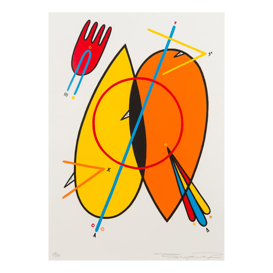 Buy the Geometry Group Show artwork by Sixe Paredes now at Underdogs