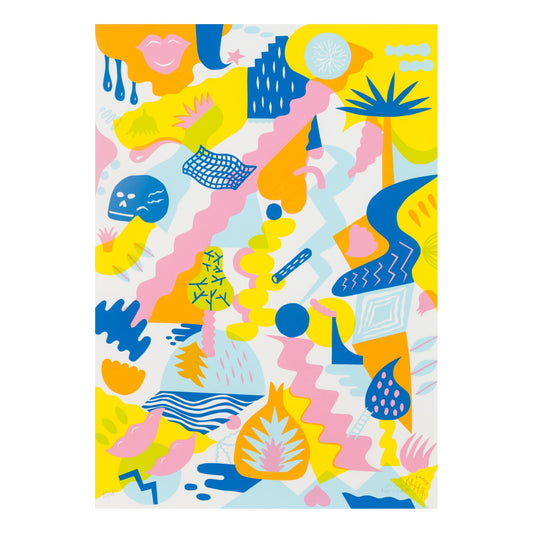 Collectible Geometry Group Show art piece by Mina Hamada, sold via Underdogs