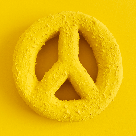 Peace print by Espack on sale at Underdogs gallery