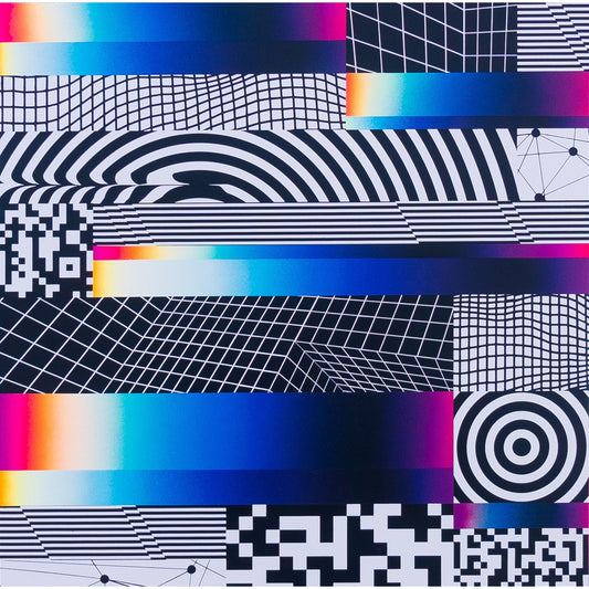 Buy the Solo Show artwork by Felipe Pantone now at Underdogs