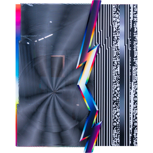 Buy the Solo Show artwork by Felipe Pantone now at Underdogs