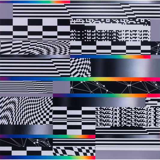 Buy the Solo Show artwork by Felipe Pantone now at Underdogs