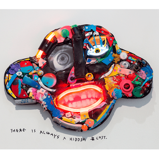 Collectible Cyber Monkey art piece by Fiumani, sold via Underdogs