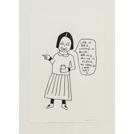 From Lisboa To The World Group Show print by Wasted Rita on sale at Underdogs gallery