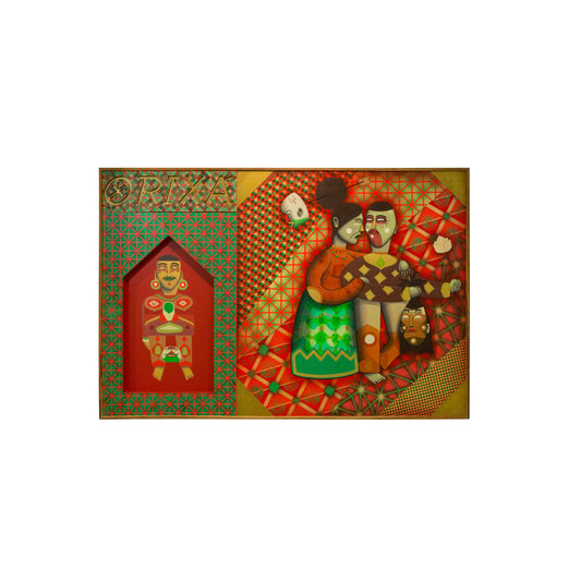 Collectible Solo Show art piece by Finok, sold via Underdogs