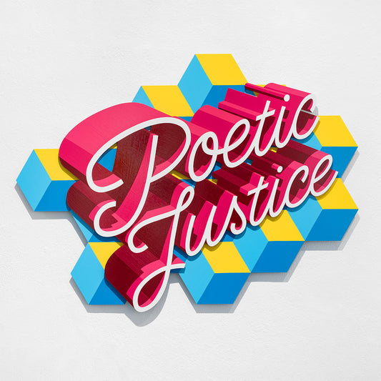 Poetic Justice print by Halfstudio on sale at Underdogs gallery
