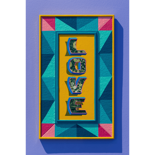 Love print by Halfstudio on sale at Underdogs gallery