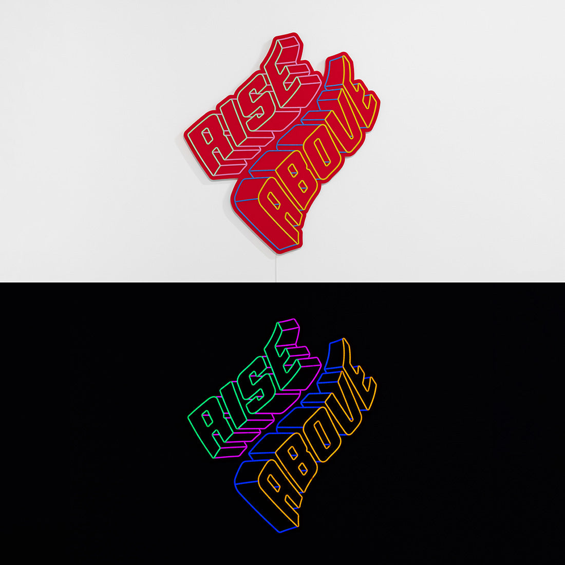 Limited edition Rise Above piece by Halfstudio available at Underdogs