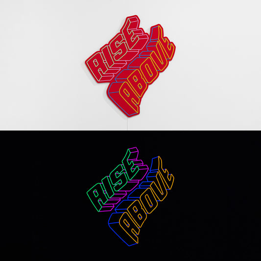 Limited edition Rise Above piece by Halfstudio available at Underdogs