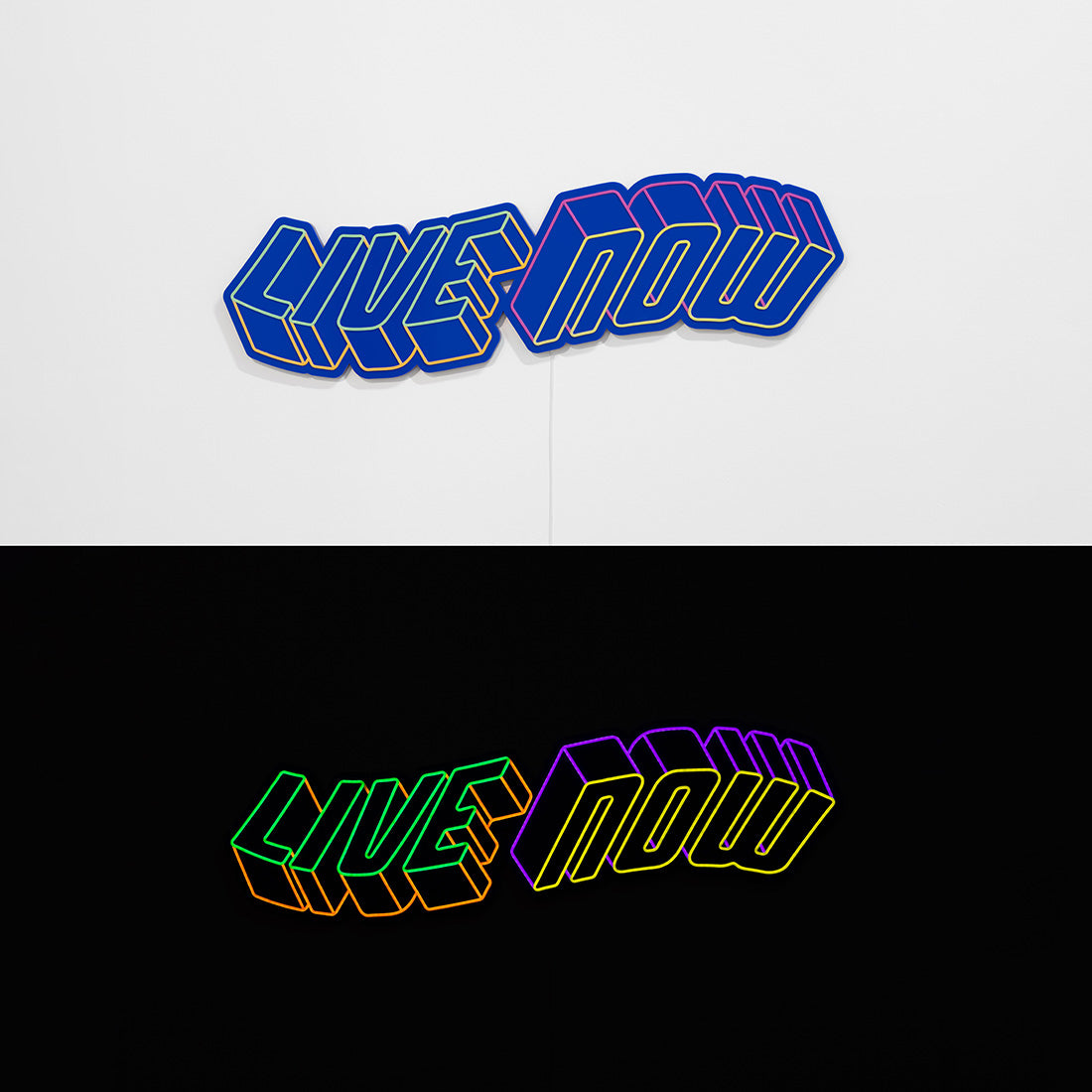 Live Now print by Halfstudio on sale at Underdogs gallery