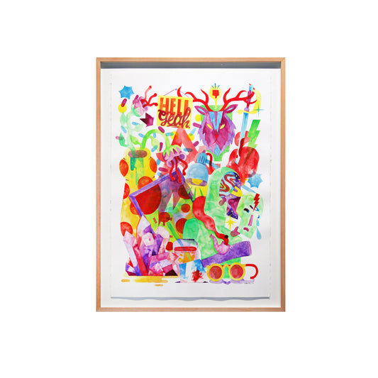 Solo Show print by AkaCorleone on sale at Underdogs gallery